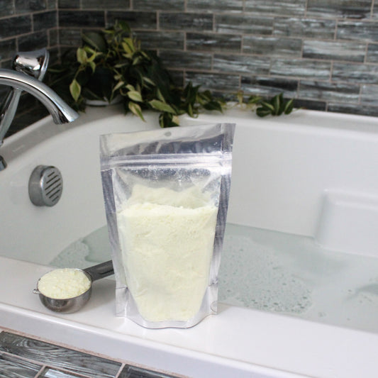 Using Foaming Bath Treatment