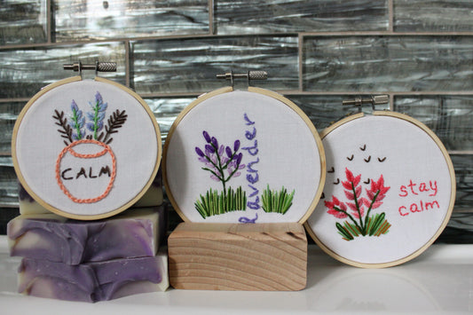 Hand Embroidered Florals